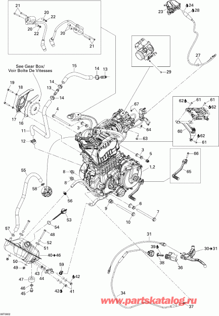 ATV  DS 450 X, 2008  - 