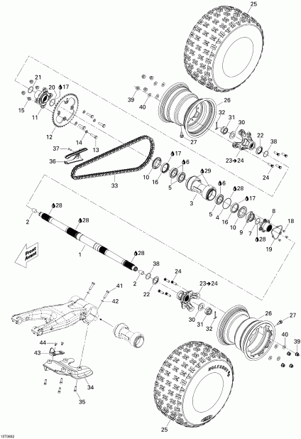 BRP - Drive System, Rear