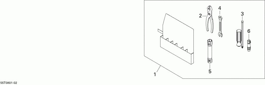   DS 450 X, 2008 - Tools