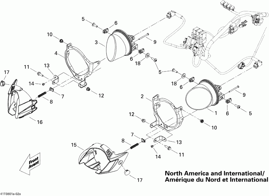 DS 450 X, 2008 ������ - Electrical Accessories Cu, Int