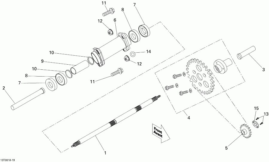 Bombardier - Drive System, Rear