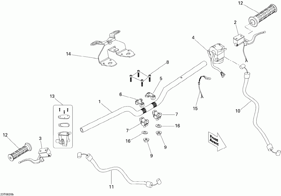 ATV - Handlebar