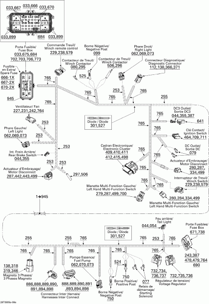 BRP Outlander 400 EFI STD, 2008 ������ - Main ���� ��������