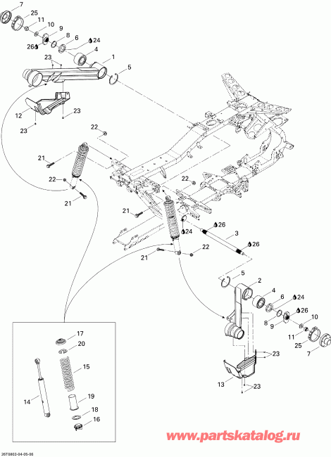 ���������� Bombardier Outlander 400 EFI XT, 2008 - ������ ��������