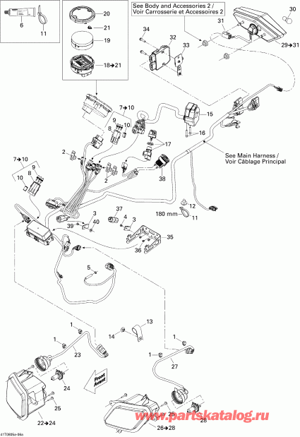 ����������  Outlander 400 EFI XT, 2008 - Electrical Accessories Xt
