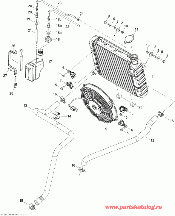   Outlander 650 STD, 2008 -  System