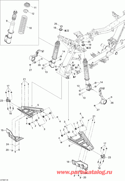 ATV  Outlander MAX 500 STD, 2008 ������ - �������� �������� Std