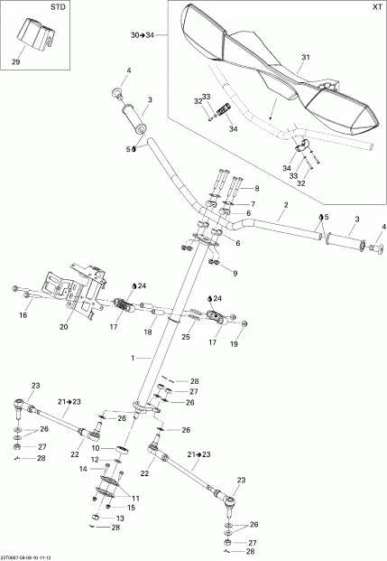 BRP - Steering Xt