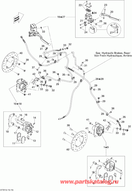 ������ Renegade 800, 2008 - �������������� ������, Front