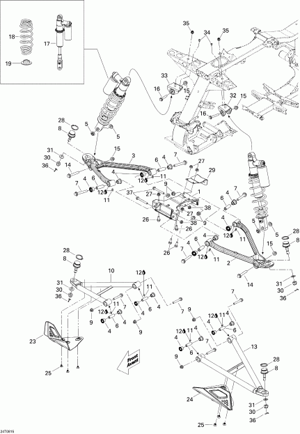 ����������  Renegade 800 X, 2008 ������ - �������� ��������