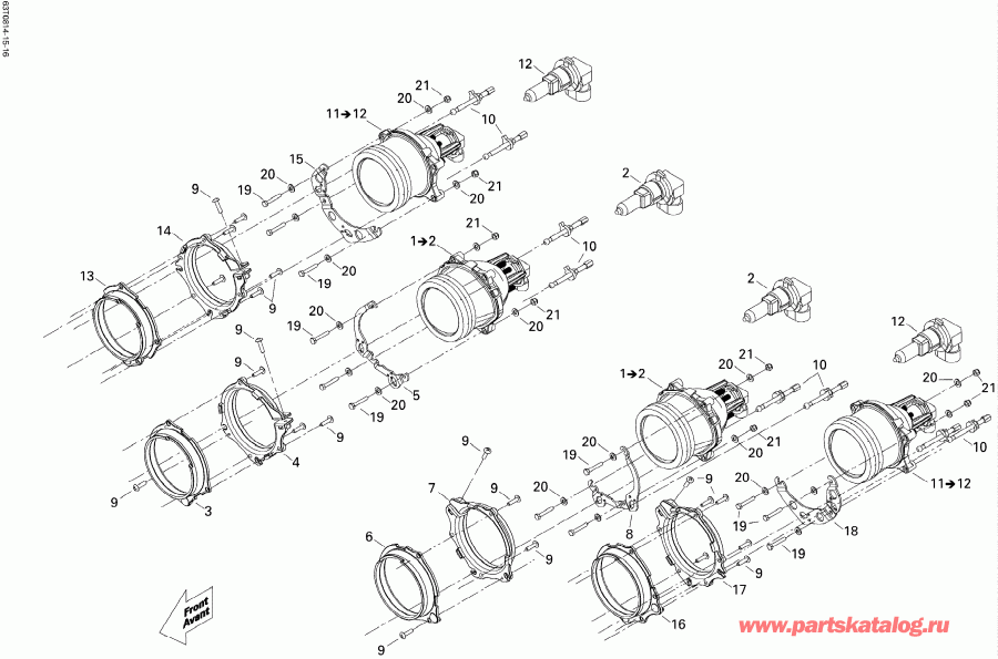 ����������  ������ Renegade 800 X, 2008 - ���������