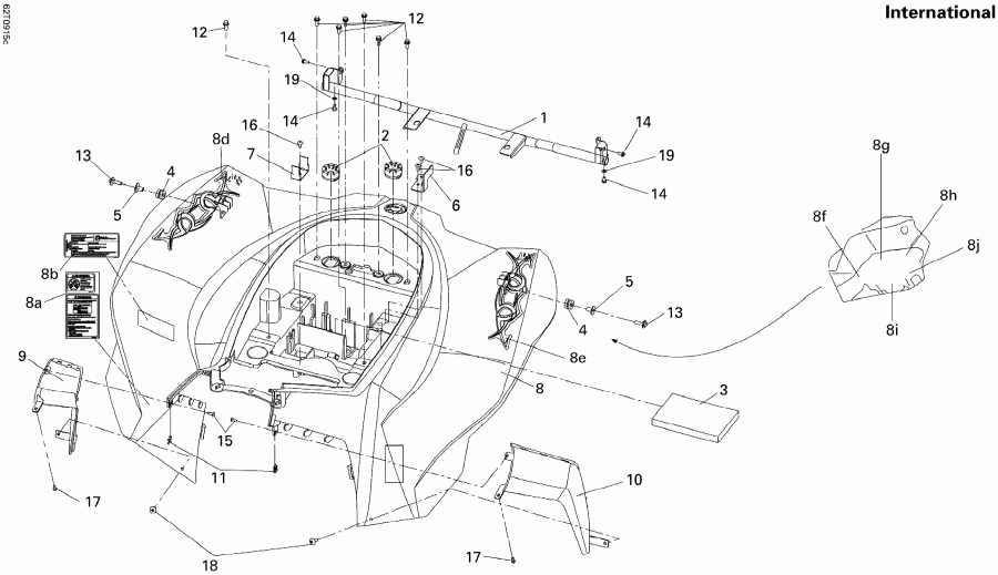  - Rear Fender International