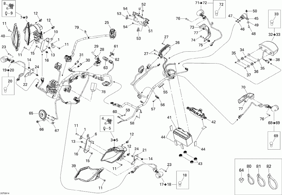 ATV  DS 450 CE STD & X (3F9D,3G9D), 2009 ������ - Electrical System