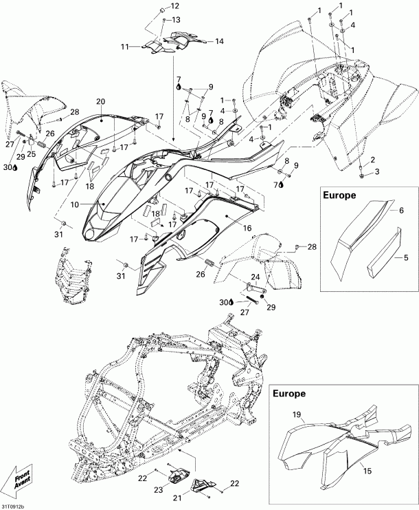    DS 450 EFI, 2009 - Body And Accessories 2