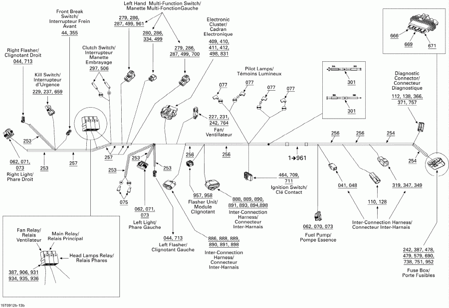 Bombardier -  -  , Front Section 
