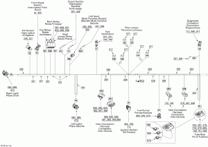 10-  -  , Front Section (10- Electrical Harness, Front Section)