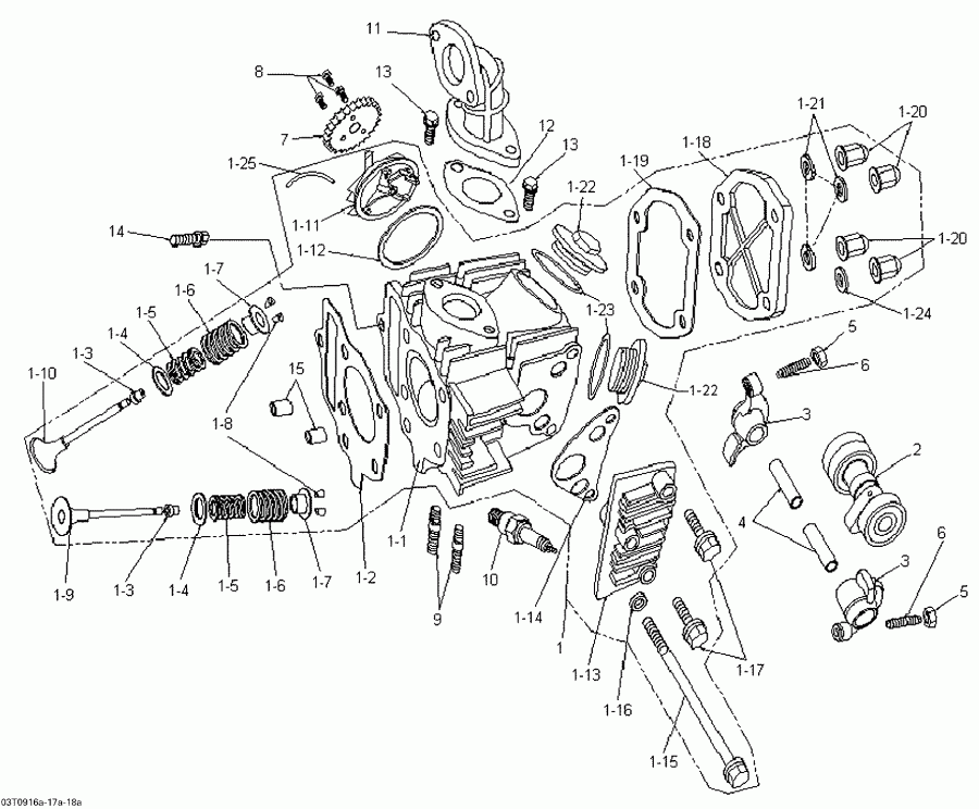DS 70, 2009  - Cylinder Head And Intake Manifold