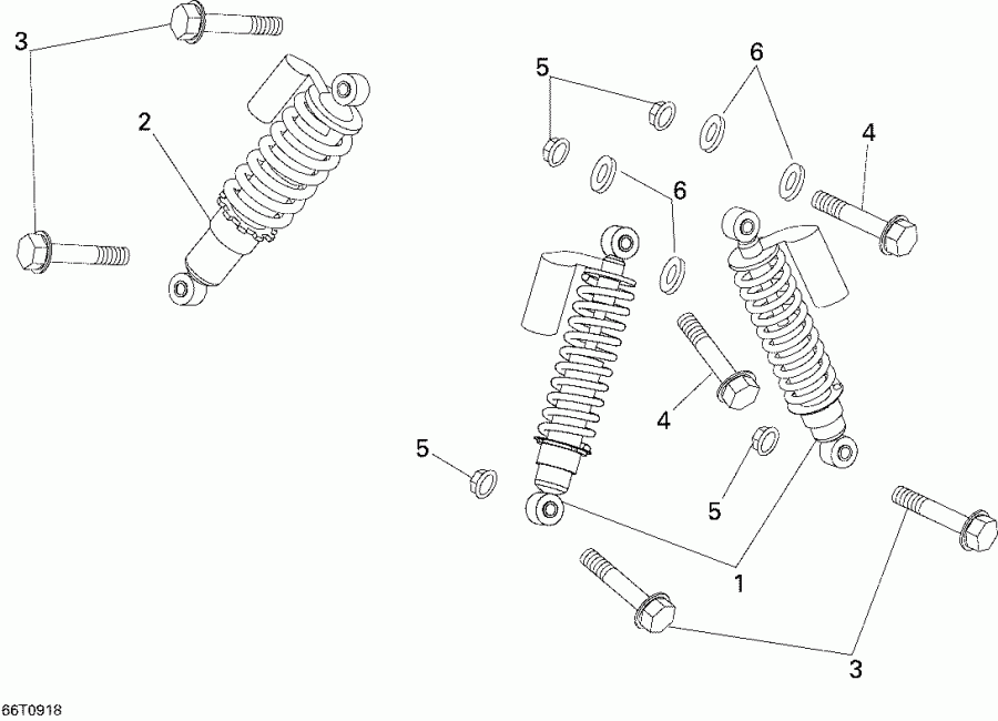 ������ DS 90 X, 2009 - Shocks