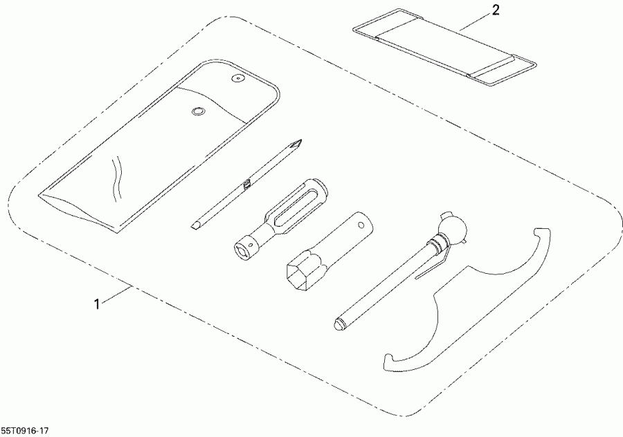    DS 90 X, 2009 - Tools