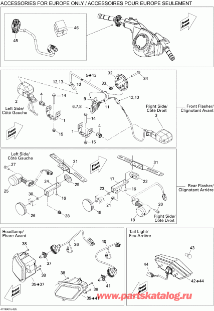 BRP ����������� Outlander 400 EFI, 2009 - ��������� ���������� ������