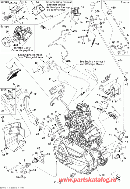 Bombardier Outlander 650 EFI XT, 2009  -    Sport