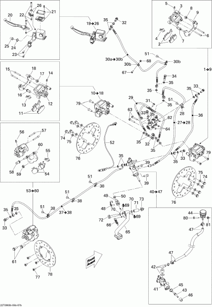  BRP Outlander 650 EFI XT, 2009  -   