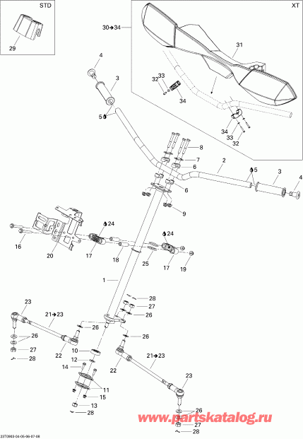 ����������  Outlander 650 EFI XT, 2009 - ������� ������� Xt