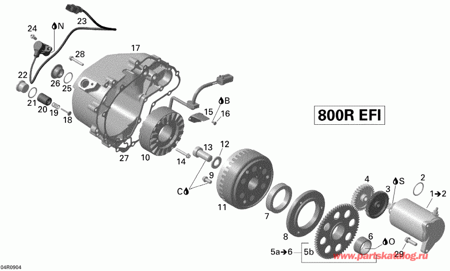����������  Outlander 800R EFI XT, 2009 - �������