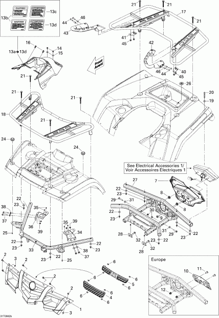  BRP Outlander Max 400 EFI, 2009 -    2