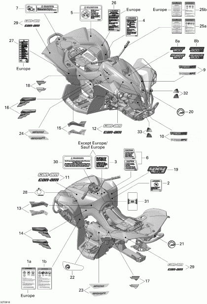ATV   Renegade 500, 2009 -  500