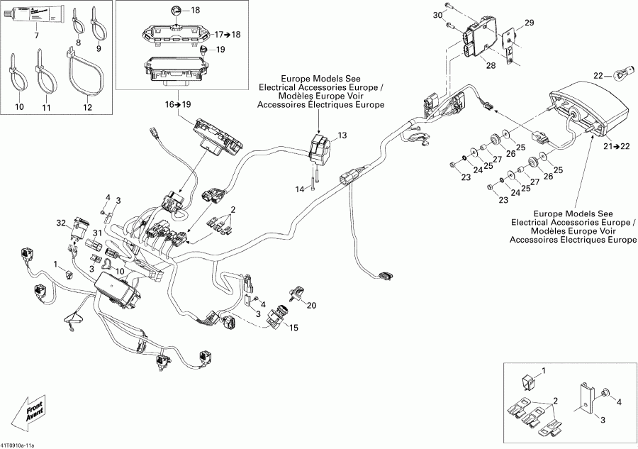  BRP Renegade 500, 2009  - Electrical Accessories