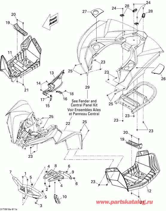 ������������  ������ Renegade 800R EFI STD, 2009 - ������ � ���������� 1