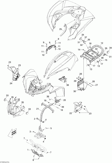 ATV  ����������� Renegade 800R EFI STD, 2009 - ������ � ���������� 3