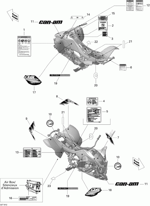 ATV Bombardier DS 450 EFI, 2010 - ��������