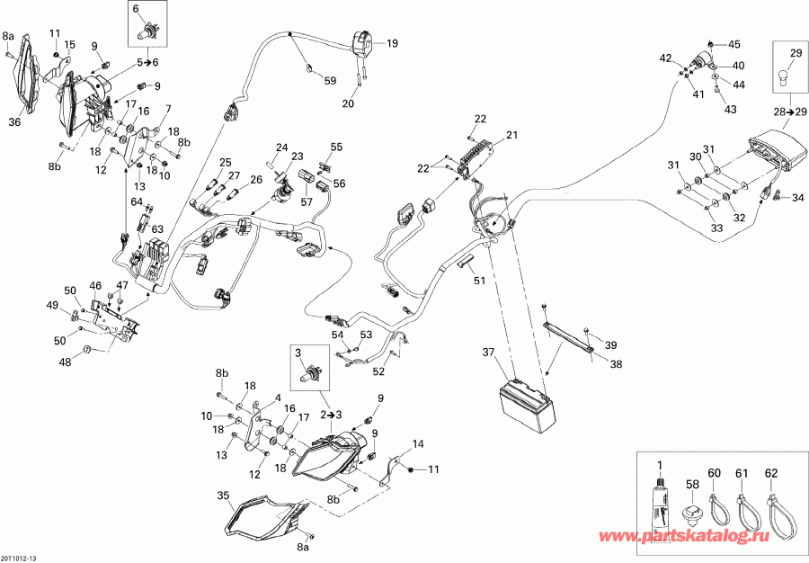   DS 450 EFI, 2010  - Electrical System