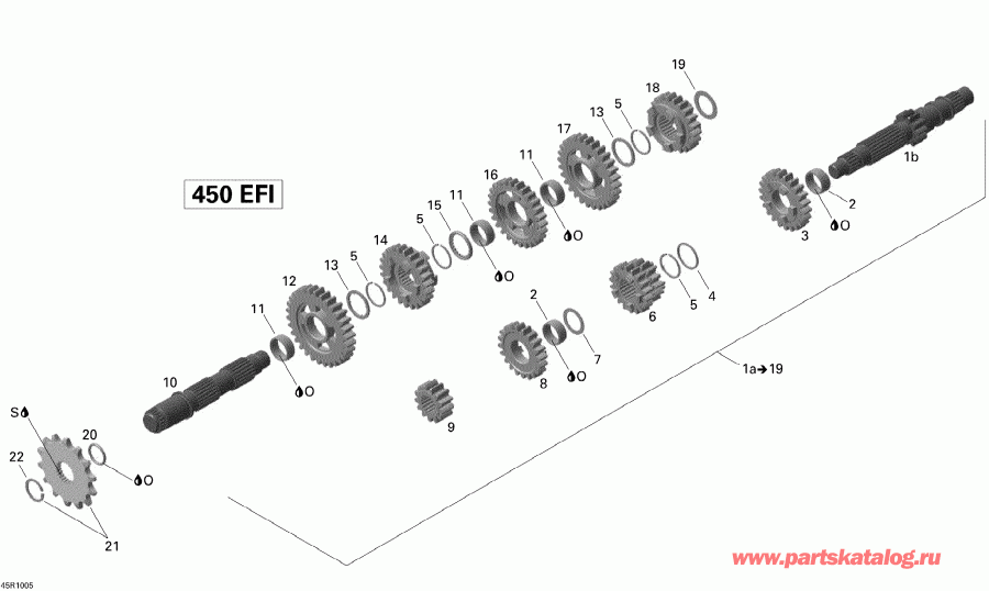 ATV Bombardier DS 450 Xxc, Xmx EFI, 2010 ������ - �������� Box