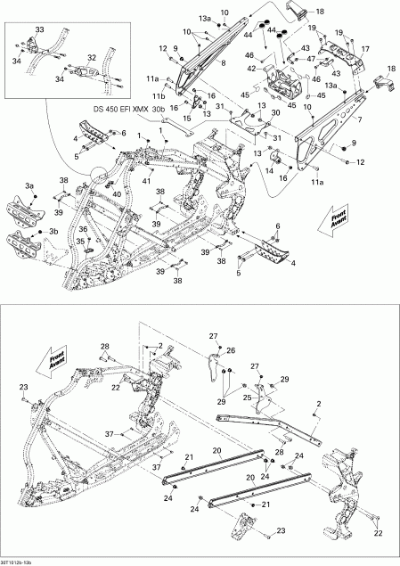  BRP  DS 450 Xxc, Xmx EFI, 2010 -  2 Xxc