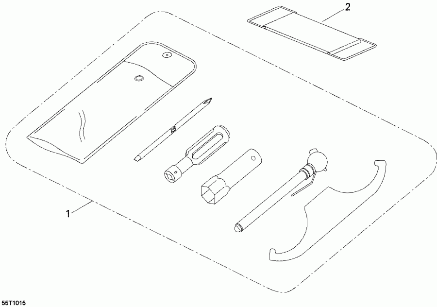  BRP DS 70, 2010  - Tools