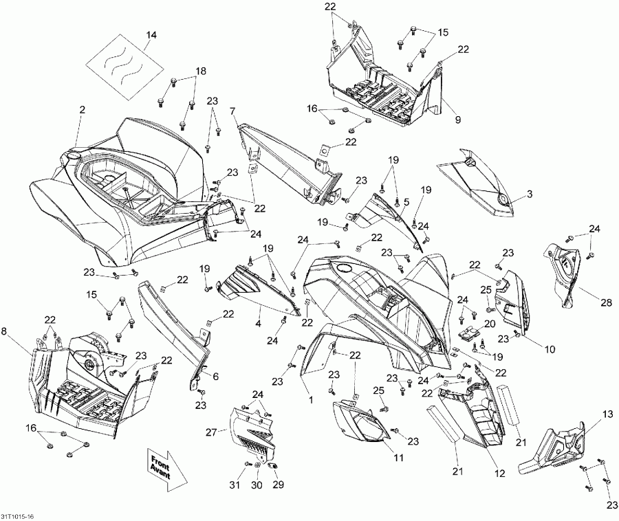  Bombardier - Body And Accessories