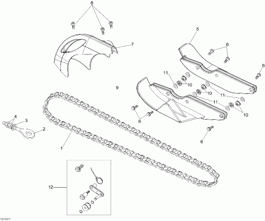 ���������� Bombardier DS 90 X, 2010 ������ - Chain