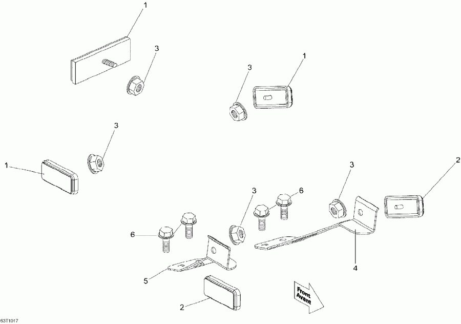 ����������  DS 90 X, 2010 ������ - Headlights And Reflectors