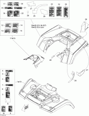 09- Fender  Central Panel Kit (09- Fender And Central Panel Kit)