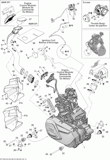   Outlander 500 EFI, 2010  -  1