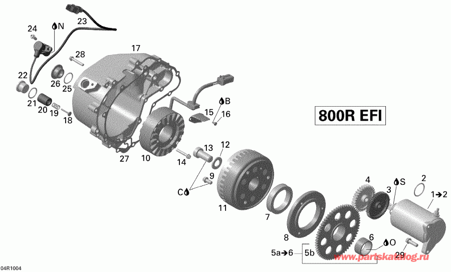 ������������ BRP Outlander 800R EFI, 2010 - std