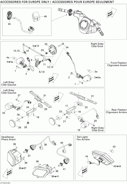 ����������  Outlander Max 400 EFI, 2010 - ��������� ���������� ������