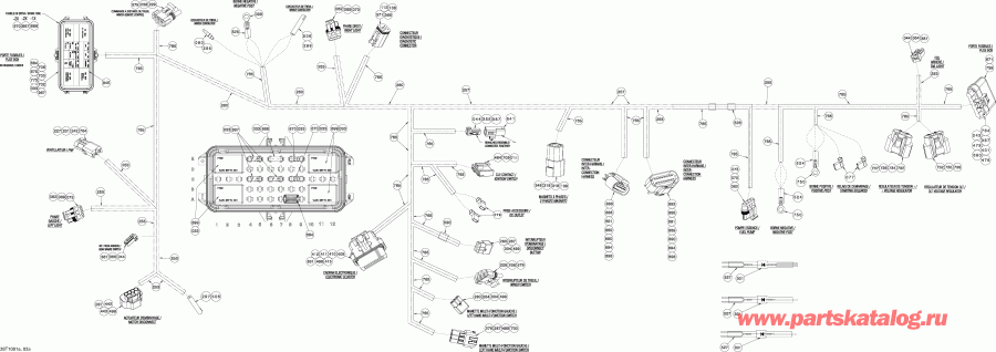  BRP  Outlander Max 400 EFI, 2010 - Main Harness Test