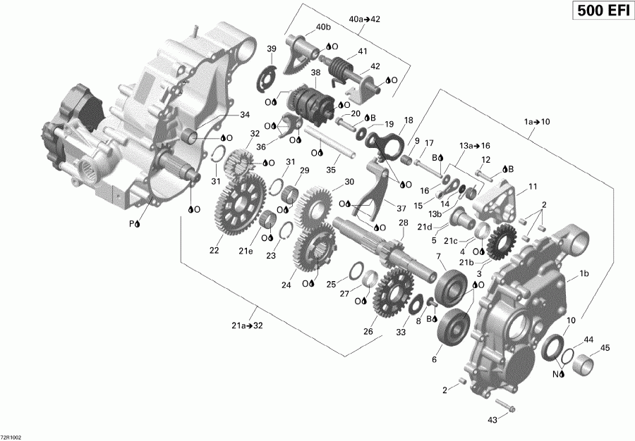 ATV - Gear Box And Components
