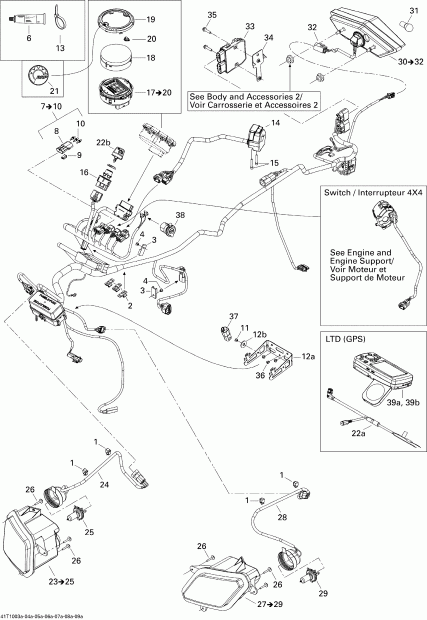 Bombardier Outlander Max 500 EFI, 2010  - Electrical Accessories 1