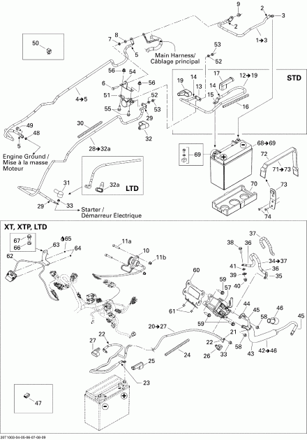    Outlander Max 650 EFI, 2010 - Electrical System