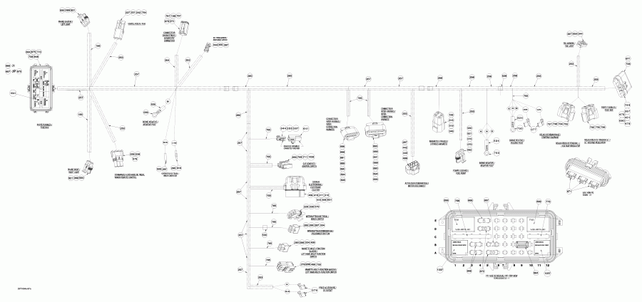 BRP ������ Outlander Max 650 EFI, 2010 - Main ���� ��������